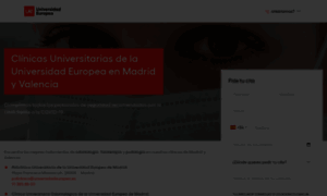 Clinicas.universidadeuropea.com thumbnail