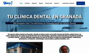 Clinicasonriegranada.com thumbnail