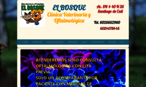 Clinicaveterinariaelbosquecali.com thumbnail