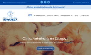 Clinicaveterinariaromareda.com thumbnail