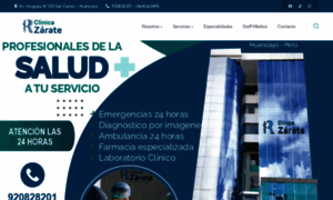 Clinicazarate.pe thumbnail