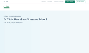 Clinicbarcelonasummerschool.com thumbnail
