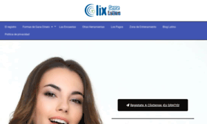 Clixsenselatino.com thumbnail