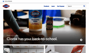 Clorox.com thumbnail