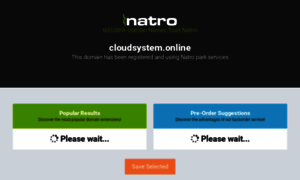 Cloudsystem.online thumbnail