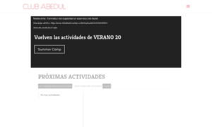 Clubabedul.es thumbnail