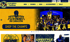 Clubamerica.tudnfanshop.com thumbnail