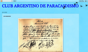 Clubargentinodeparacaidismohistoria.blogspot.com thumbnail