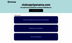 Clubcapripanama.com thumbnail