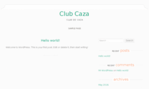 Clubcaza.es thumbnail