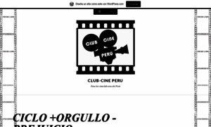 Clubcineperu.wordpress.com thumbnail