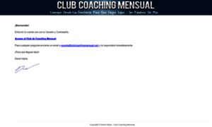 Clubcoachingmensual.com thumbnail
