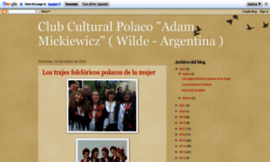 Clubculturalpolacoadammickiewicz.blogspot.com thumbnail