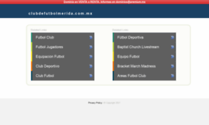 Clubdefutbolmerida.com.mx thumbnail