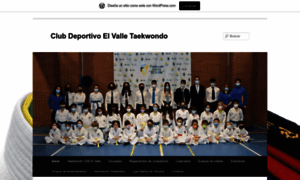 Clubdeportivoelvalletaekwondo.wordpress.com thumbnail