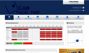 Clubpadeltime.es thumbnail