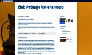 Clubpatinajevallehermoso.blogspot.com.es thumbnail