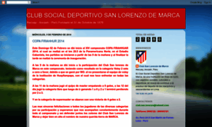 Clubsanlorenzodemarca.blogspot.com thumbnail