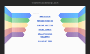Clubtenispadelpulpi.com thumbnail