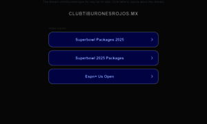 Clubtiburonesrojos.mx thumbnail