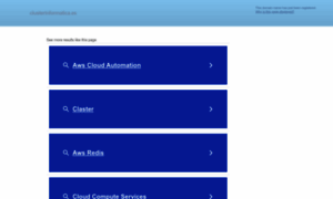 Clusterinformatica.es thumbnail