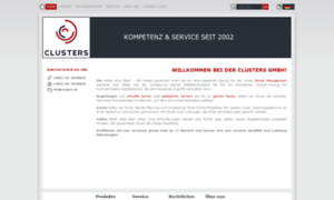 Clusters.de thumbnail