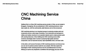 Cncmachining-china.net thumbnail