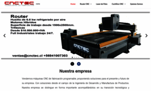 Cnctec.cl thumbnail
