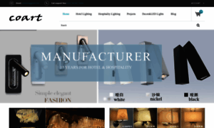Coart-custom-lighting.com thumbnail
