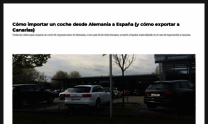 Cochedesdealemania.wordpress.com thumbnail