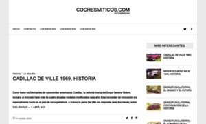 Cochesmiticos.com thumbnail