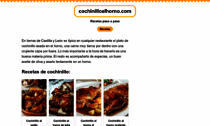 Cochinilloalhorno.com thumbnail