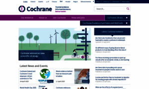 Cochrane.org thumbnail