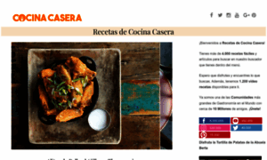 Cocina-casera.com thumbnail