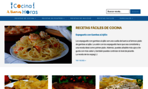 Cocinaabuenashoras.com thumbnail