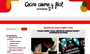 Cocinacaserayfacil.net thumbnail