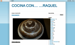 Cocinaconmigo-raquel.blogspot.com thumbnail