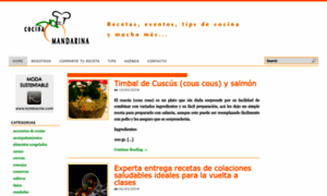 Cocinamandarina.com thumbnail