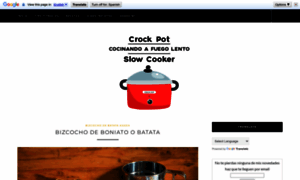 Cocinandoafuegolentoconcrockpot.blogspot.com thumbnail