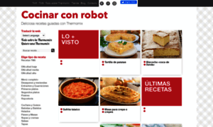 Cocinarconrobot.com thumbnail