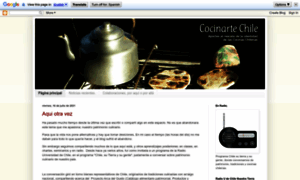 Cocinartechile.blogspot.com thumbnail