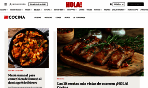 Cocinayrecetas.hola.com thumbnail