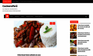 Cocineroperu.com thumbnail