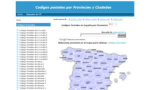 Codigo-postal.es thumbnail