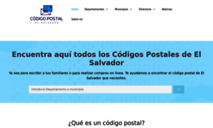Codigopostalelsalvador.com thumbnail
