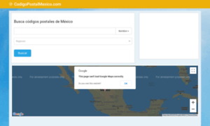 Codigopostalmexico.com thumbnail