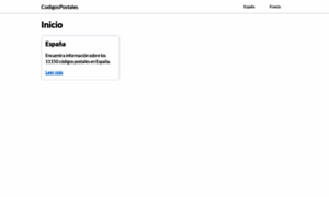 Codigospostales.net thumbnail