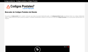 Codigospostales7.com thumbnail