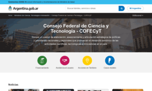 Cofecyt.mincyt.gov.ar thumbnail