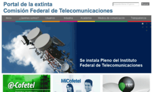 Cofetel.gob.mx thumbnail